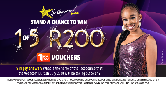 Stand a chance to win 1 of 5 R200 1ForYou vouchers