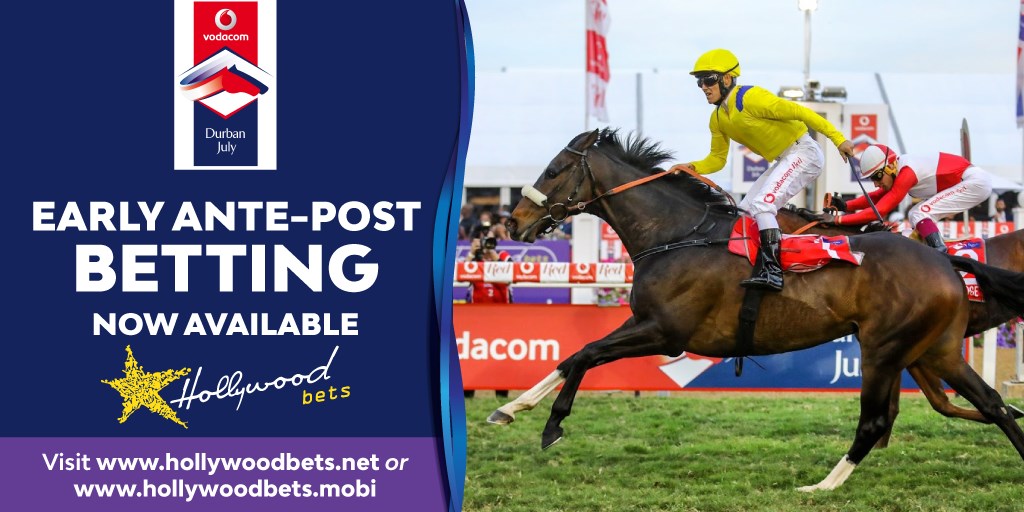 Early ante-post betting now available for the Vodacom Durban July at Hollywoodbets - Horse Racing