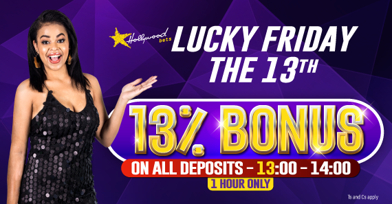 13% Friday the 13th Bonus Promotion 2020