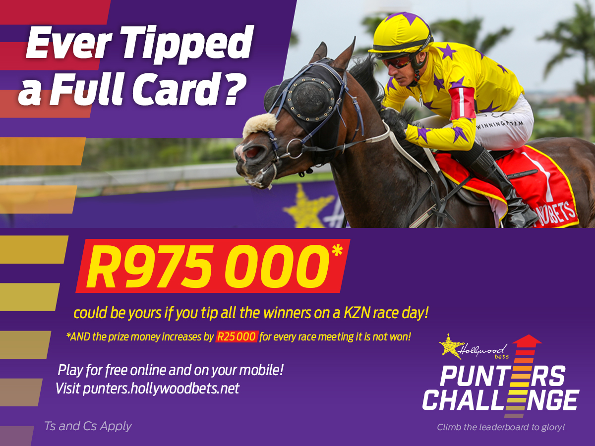 Hollywoodbets Punters' Challenge R975 000