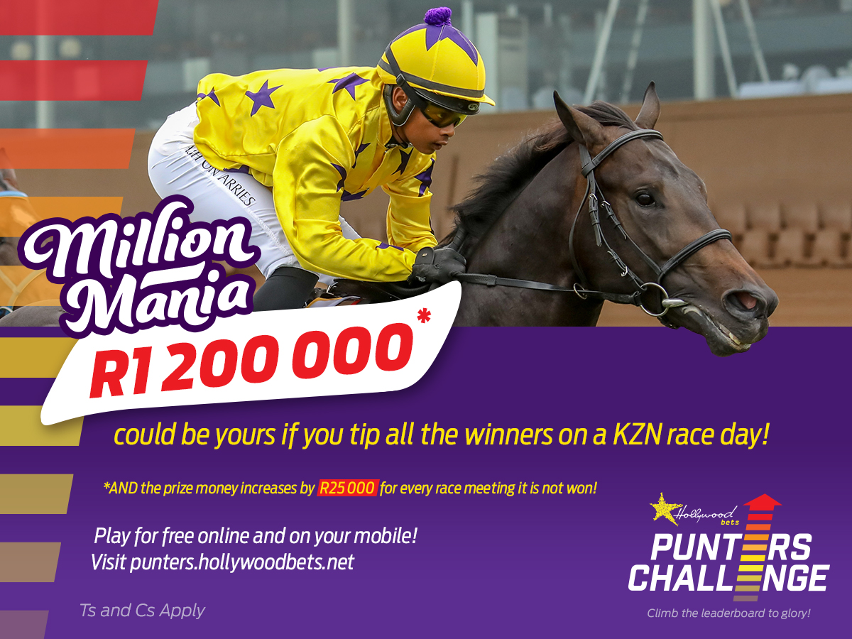 Winning Form Punters' Challenge Tips: Hollywoodbets Greyville - 1 February 2021