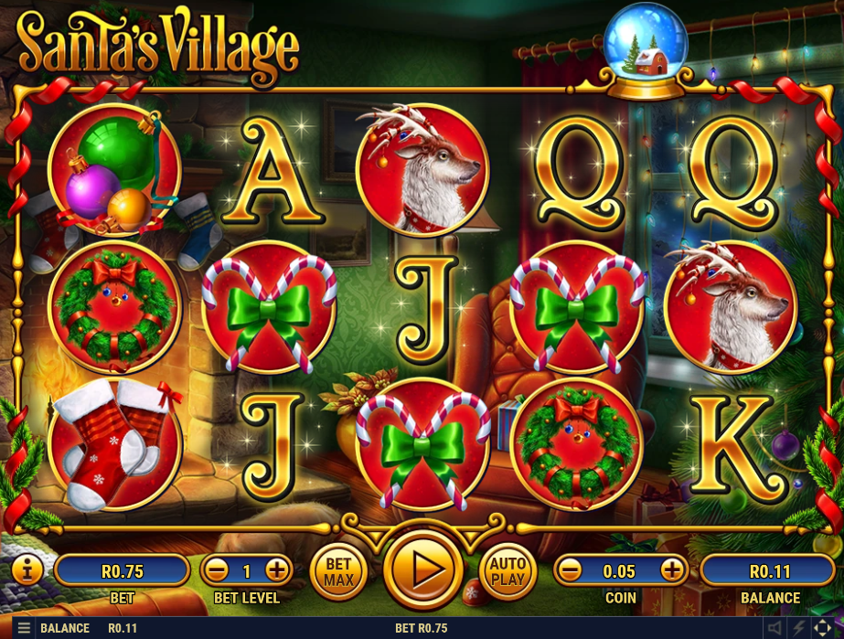 Santa's Village - Game Screen