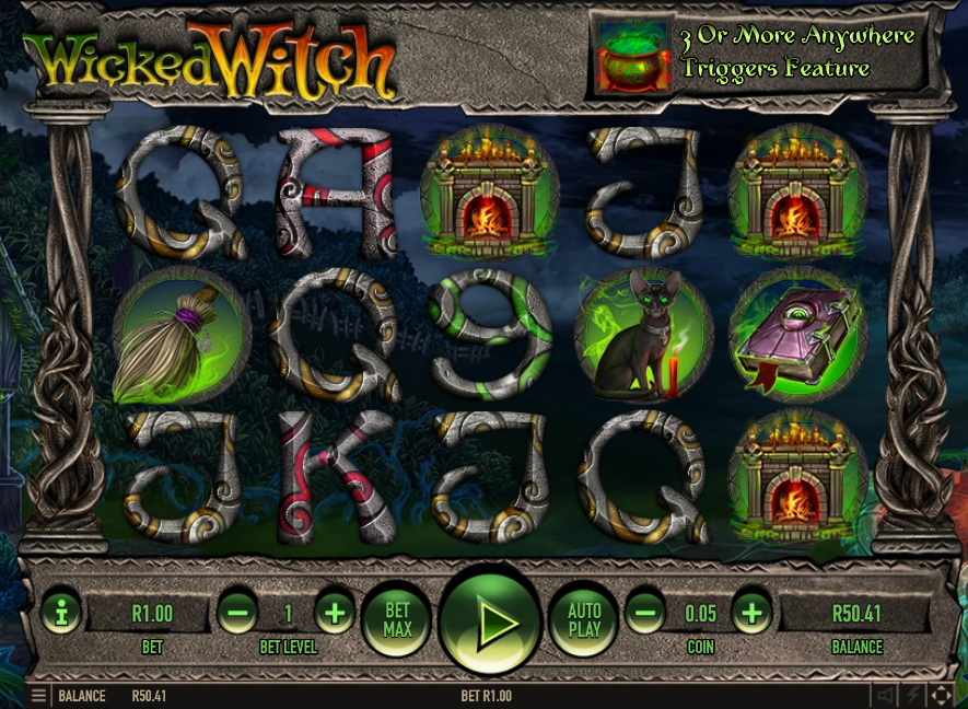 Wicked Witch - Game Screen