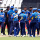 Sri Lanka Team Huddle - Australia Series