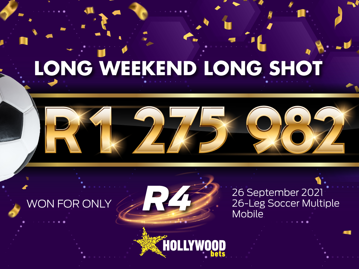 Hollywoodbets Promo Code HOLLY**** - Claim the Soccer Money Back offer!