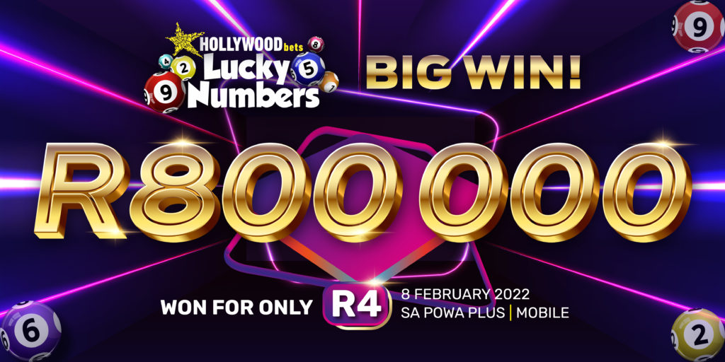 HOLLYWOODBETS BIG WIN - R800 000