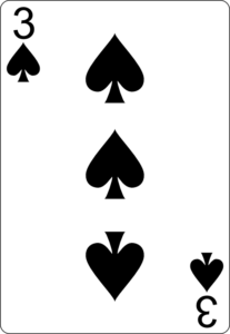 3 of spades 1