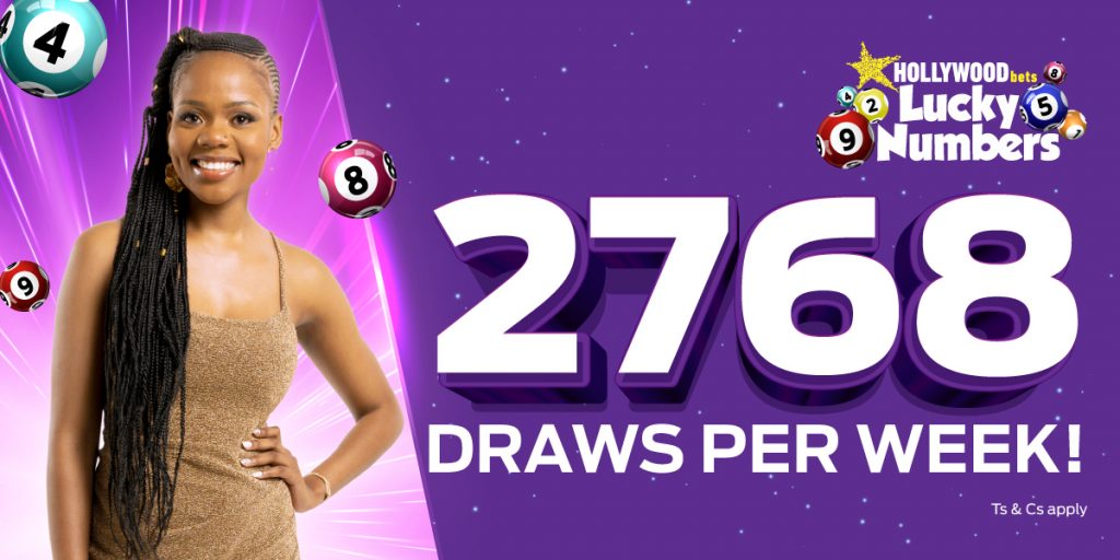 2768 Lucky Numbers Draws - Hollywoodbets