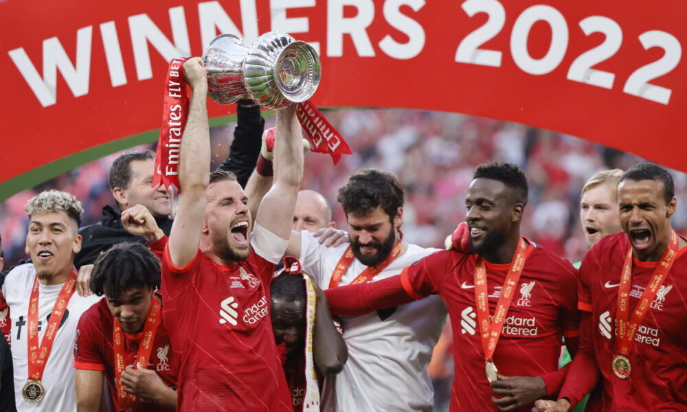 Liverpool Celebrate FA Cup