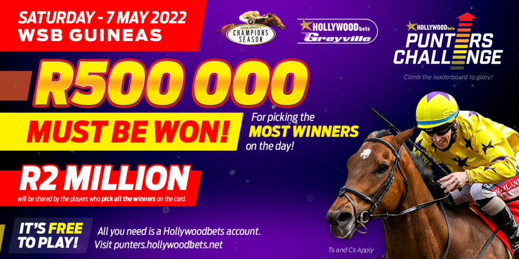 MUST BE WON PUNTERS' CHALLENGE R500 000