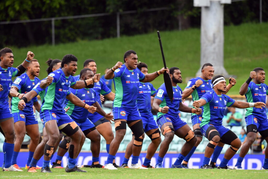 Super Rugby - Fijian Drua perform Bole war dance