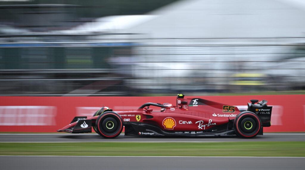 Carlos Sainz of Ferrari
