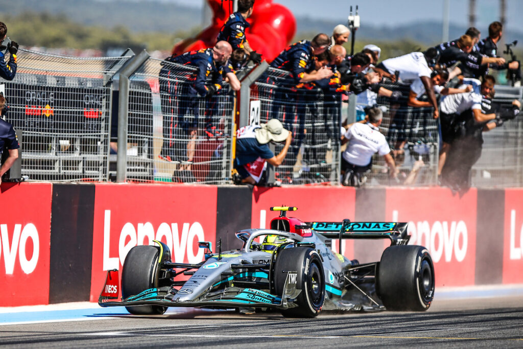 Lewis Hamilton finished 2nd at the 2022 French Grand Prix - F1