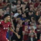 Luis Diaz of Liverpool celebrates against Crystal Palace