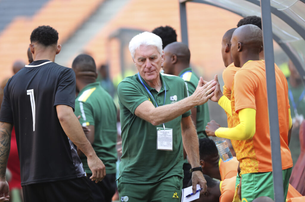 Bafana coach Hugo Broos
