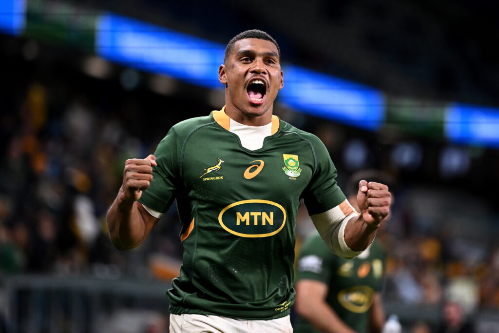 Damian Willemse of the Springboks