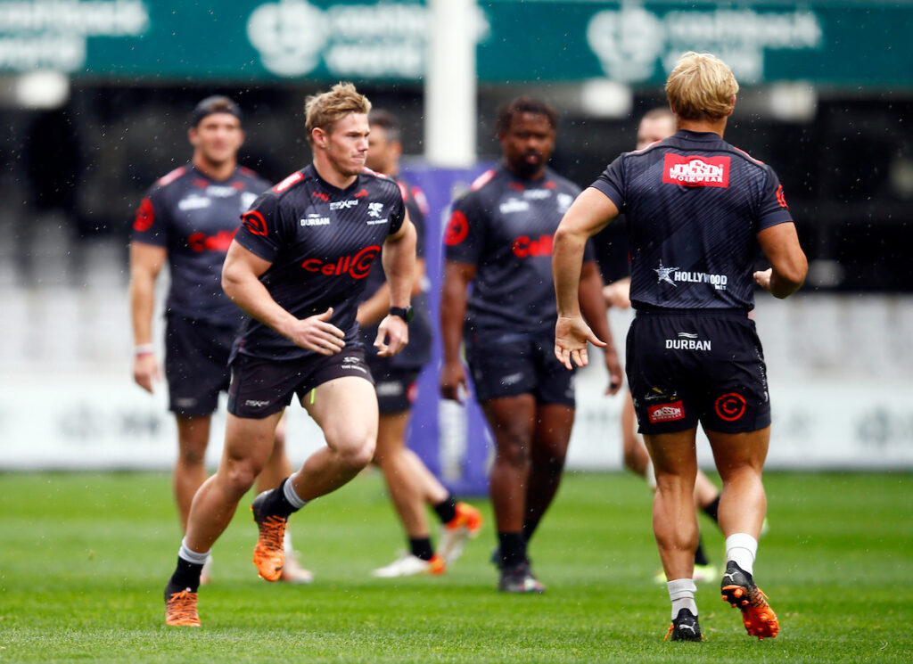 The Cell C Sharks URC Training -Hollywoodbets Kings Park Stadium