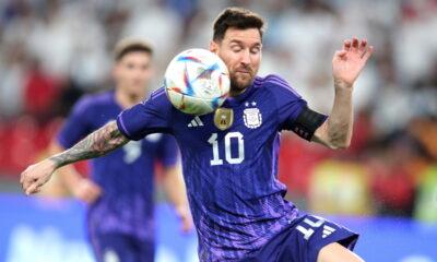 Lione Messi of Argentina