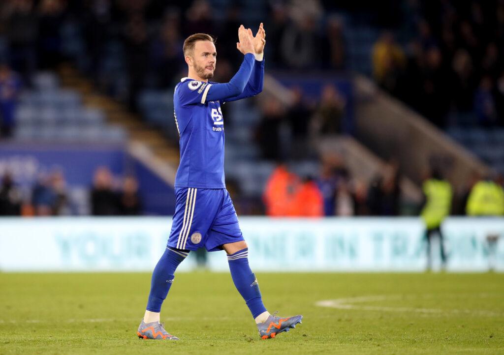 James Maddison of Leicester