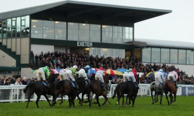 Racing during 188 Bet Haldon Gold Cup Day at Exeter Racecourse.