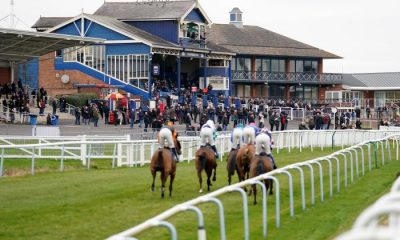 Runners and rideers after the Leicester Racecourse Ideal Conference Venue Handicap Chase at Leicester Racecourse. Picture date: Wednesday February 2, 2022.