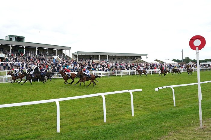 Golden Love ridden by Pat Cosgrave wins the quinnbet.com Handicap at Great Yarmouth Racecourse. Picture date: Wednesday July 7, 2021.
