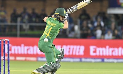 Laura Wolvaardt of South Africa during the 2023 ICC Women's T20 World Cup match between South Africa and Australia