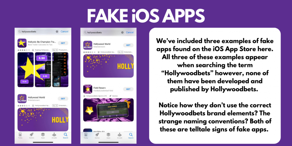 Fake iOS Applications