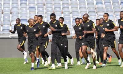 South Africa players during the Bafana Bafana Training