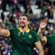 Eben Etzebeth of South Africa and Frans Malherbe of South Africa