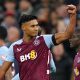 Aston Villa's Ollie Watkins celebrates scoring