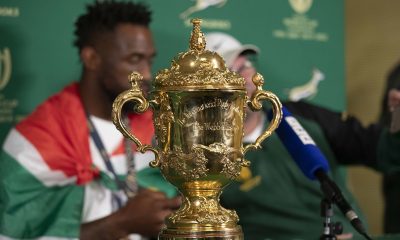 Springboks return to South Africa after winning Rugby World Cup