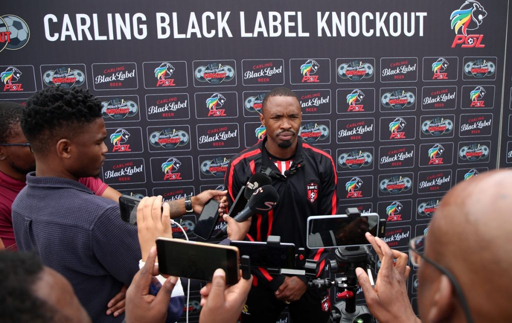Football - 2023 Carling Black Label Knockout - TS Galaxy Media Day - Sturrock Park - Johannesburg