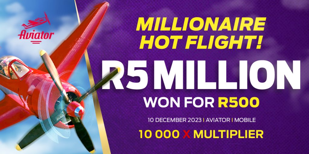 R5 Million Big Win - Aviator