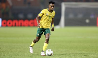 Themba Zwane of Bafana Bafana