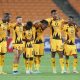 Chiefs players dejected during the 2024 Nedbank Cup match between Kaizer Chiefs and Milford City at the FNB Stadium.