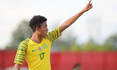 Tashreeq Matthews of South Africa during the 2018 COSAFA U20 Championship.