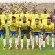 Mamelodi Sundowns team picture during the 2024 Nedbank Cup match between Mamelodi Sundowns and Maritzburg United at the Lucas Moripe Stadium, Atteridgeville on the 17 March 2024
