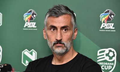 Orlando Pirates head coach, Jose Riveiro during the Nedbank Cup Press Conference at the Nedbank Cup Ya Rona House in Johannesburg
