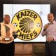 Kaizer Motaung Chairman of Kaizer Chiefs and Kaizer Motaung Jnr during the South African Hall of Fame Legends Lunch at FNB Stadium.