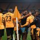 Wandile Duba of Kaizer Chiefs celebrates goal during DStv Premiership 2023/24 match between Kaizer Chiefs and Golden Arrows at FNB Stadium.