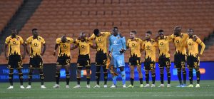 Moment of Silence for the Late Siphiwe Mkhonza during DStv Premiership 2023/24 match between Kaizer Chiefs and Golden Arrows at FNB Stadium on the 05 March 2024