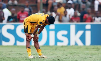 Dillan Solomons of Kaizer Chiefs during the DStv Premiership 2023/24 match between Richards Bay and Kaizer Chiefs at the King Zwelithini Stadium.