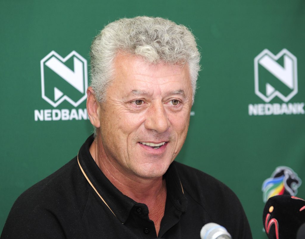 Kosta Papic, Coach of Royal Eagles during the 2017 Nedbank Cup Durban Press Conference at Moses Mabhida Stadium, Durban on 8 March 2017