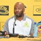 Manqoba Mngqithi, assistant coach of Mamelodi Sundowns during the 2023 MTN8 Final joint press conference for Mamelodi Sundowns and Orlando Pirates at Lime Rooftop in Umhlanga, KwaZulu-Natal on 5 October 2023