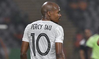 Bafana Bafana striker Percy Tau