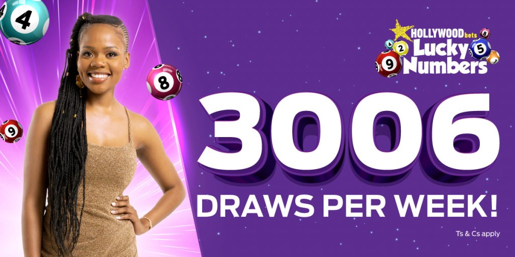 3006 Lucky Numbers Draws - Hollywoodbets