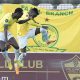 Lesiba Nku of Mamelodi Sundowns (R) reacts after scoring the 1-0 lead with Peter Shalulile of Mamelodi Sundowns (L) during the DStv Premiership 2023/24 game between Stellenbosch FC and Mamelodi Sundowns at Athlone Stadium on 18 May 2024