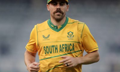 Anrich Nortje of South Africa during the 2023 KFC T20 International Series match between South Africa and West Indies at DP World Wanderers Stadium in Centurion on 28 March 2023