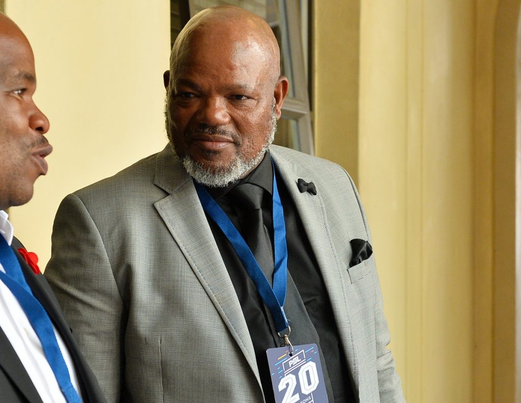 Baroka FC chairman Khurishi Mphahlele during the 2016 NSL Executive Election in Montecasino on 15 November 2016